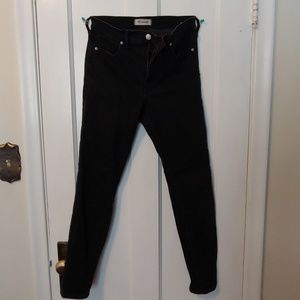 Madewell 9" high rise skinny jeans